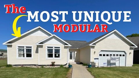Incredibly Unique MODULAR HOME Floor Plan UNLIKE ANYTHING I’VE SEEN!