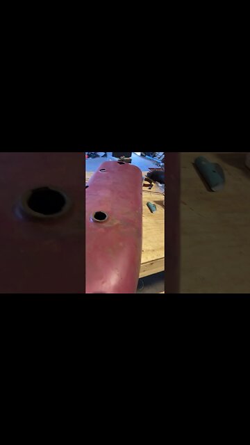 Farmall Cub gas tank rework: POR 15 liner