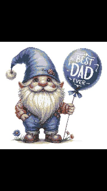 BEST DAD EVER Cross Stitch Pattern by Welovit | welovit.net | #welovit