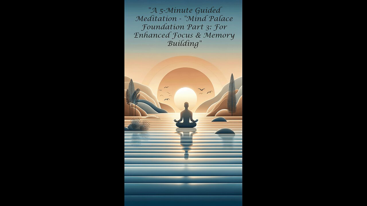 A 5-Minute Guided Meditation - "Mind Palace Foundation Part 3: For Enhanced Focus & Memory Building"