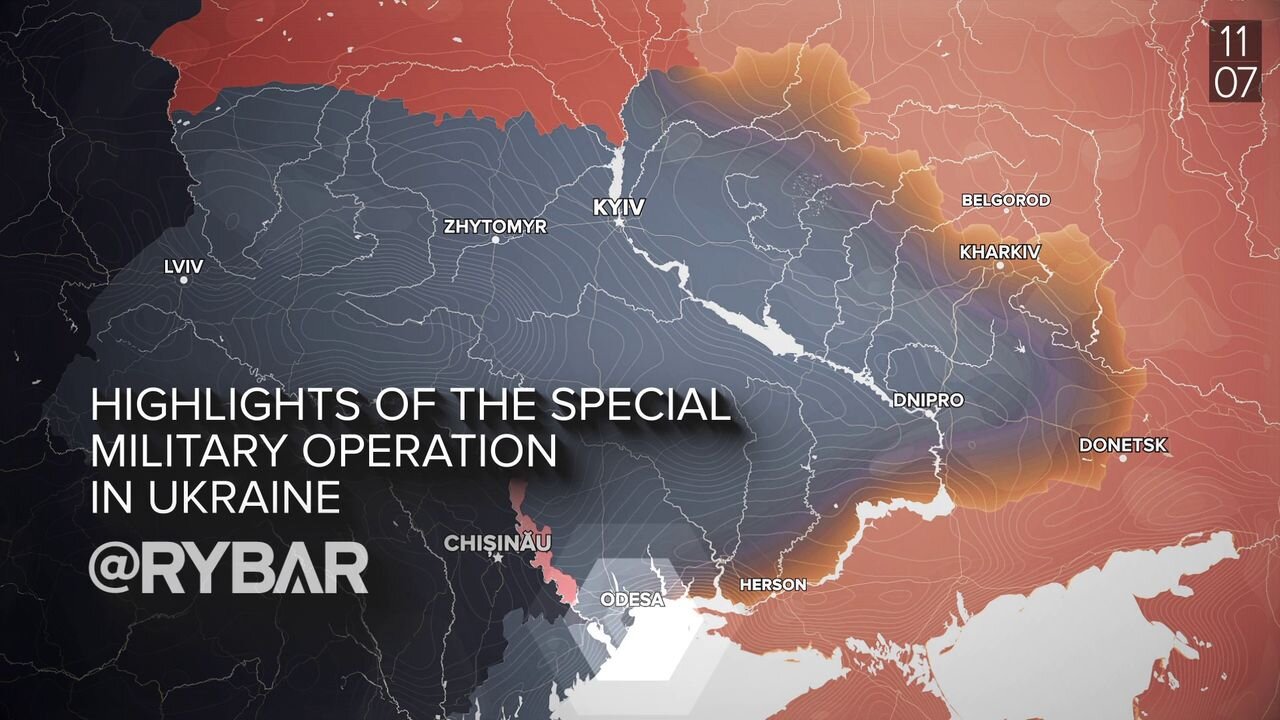 Highlights of Russian Military Operation in Ukraine on July 11
