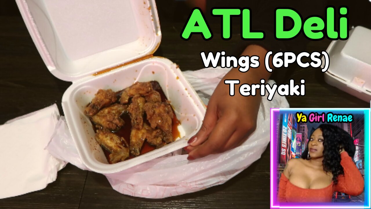 ATL Deli Wings (6PC) Teriyaki