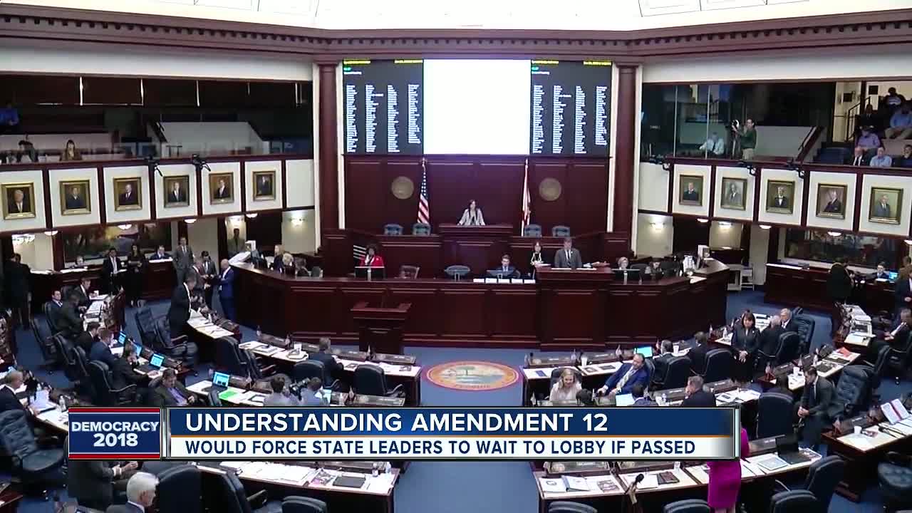 Amendment 12 would make Florida's lobbying laws the strictest in the nation