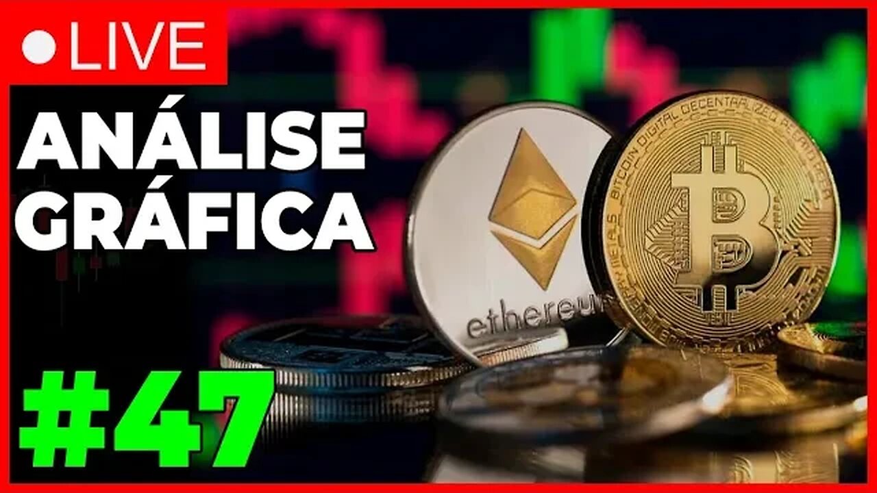 ANÁLISE CRIPTO #47 - A LIVE É SUA, FALA COMIGO! - #bitcoin #agix #sdao #criptomoedasaovivo