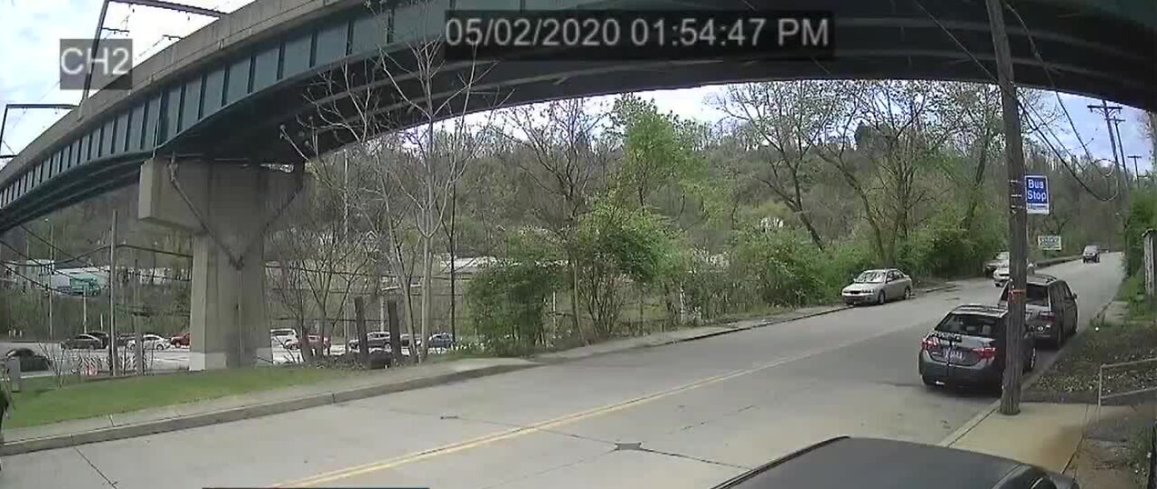 Shocking video of car slamming into a body shop