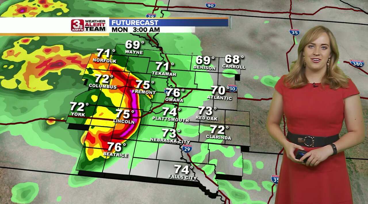 Audra's Monday Forecast