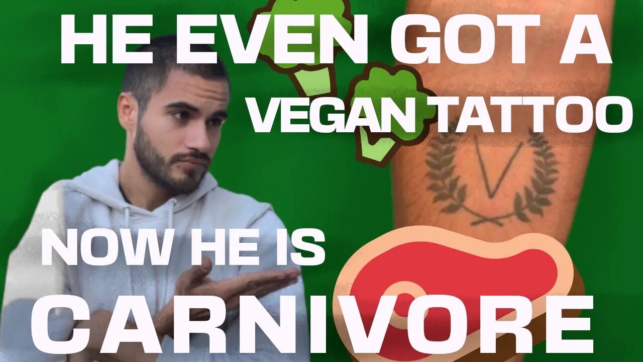 Wrecked His Body for Five Years and Got Vegan Tattoo | INSANE Transformation on Hypercarnivore