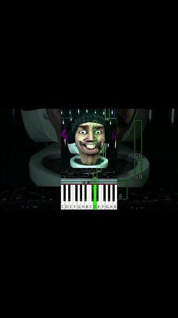 skibidi toilet 6 - Octave Piano Tutorial