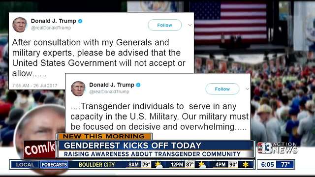 Increase in interest for Genderfest, after trans military ban