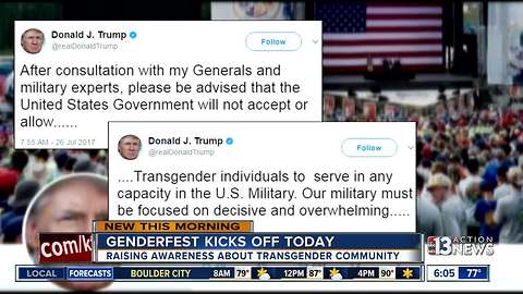 Increase in interest for Genderfest, after trans military ban