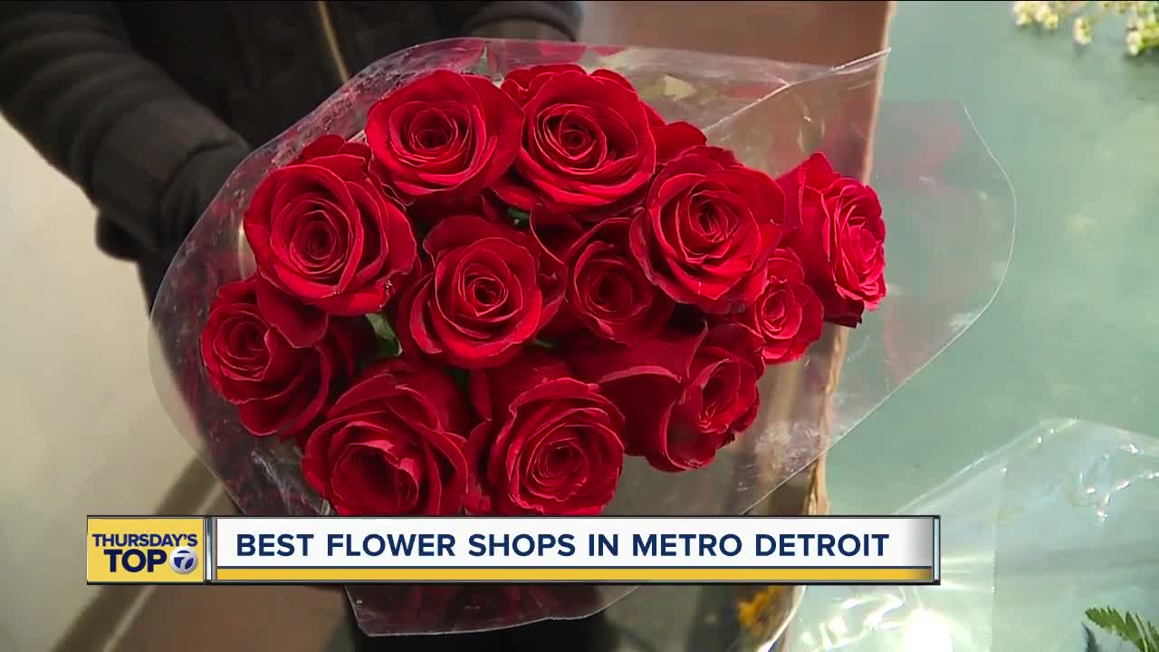 Thursday's Top 7: Best flower shops in metro Detroit