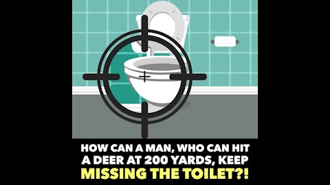 Man missing toilet [GMG Originals]