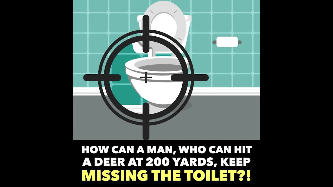 Man missing toilet [GMG Originals]