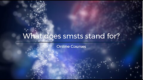 What does SMSTS stand for?
