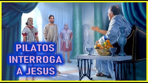 PILATOS INTERROGA A JESUS - CAPITULO 243 - VIDA DE JESUS Y MARIA POR ANA CATALINA EMMERICK