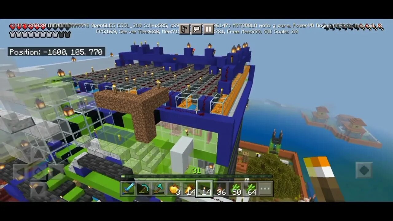 Added Automated Layer to my Dark Sugarcane Farm Tower