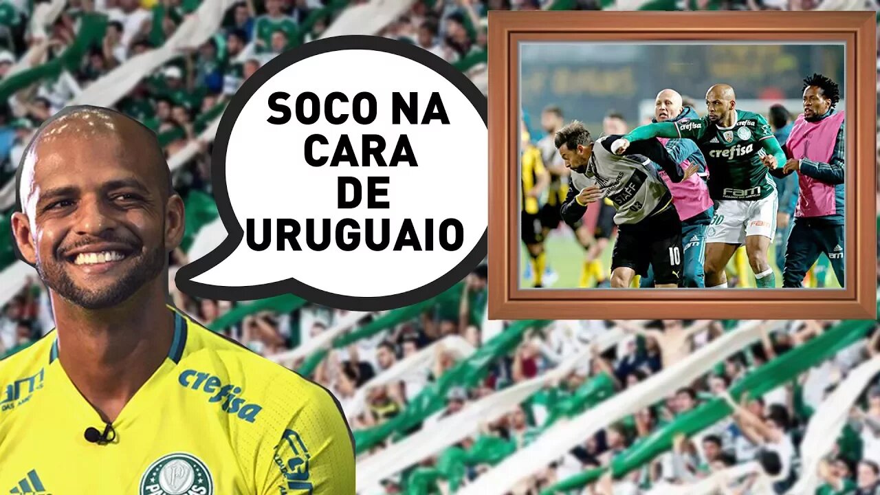 OLHA o quadro que o Felipe Melo tem na sala de CASA