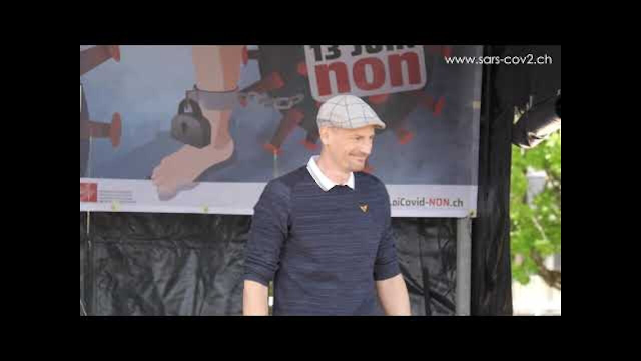 Michael Bubendorf - Stiller Protestmarsch 22.05.2021 - Neuchâtel/Neuenburg NE
