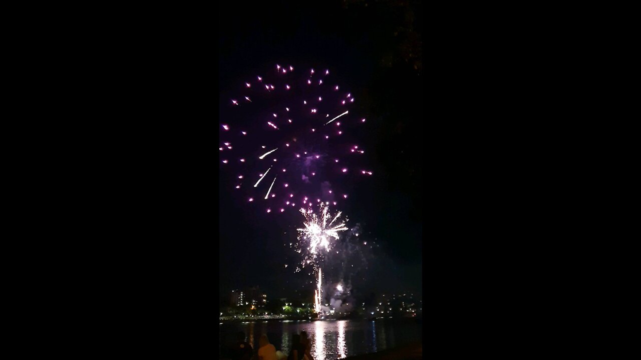 Big Fireworks plus UFO Brisbane NYE 2021