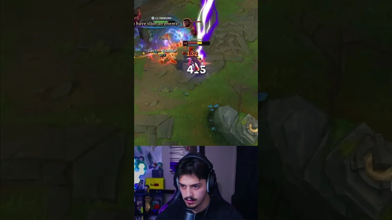 When someone steels your hard earned kill! #toplane #leagueoflegends #olaf #overpowers#leagueshorts