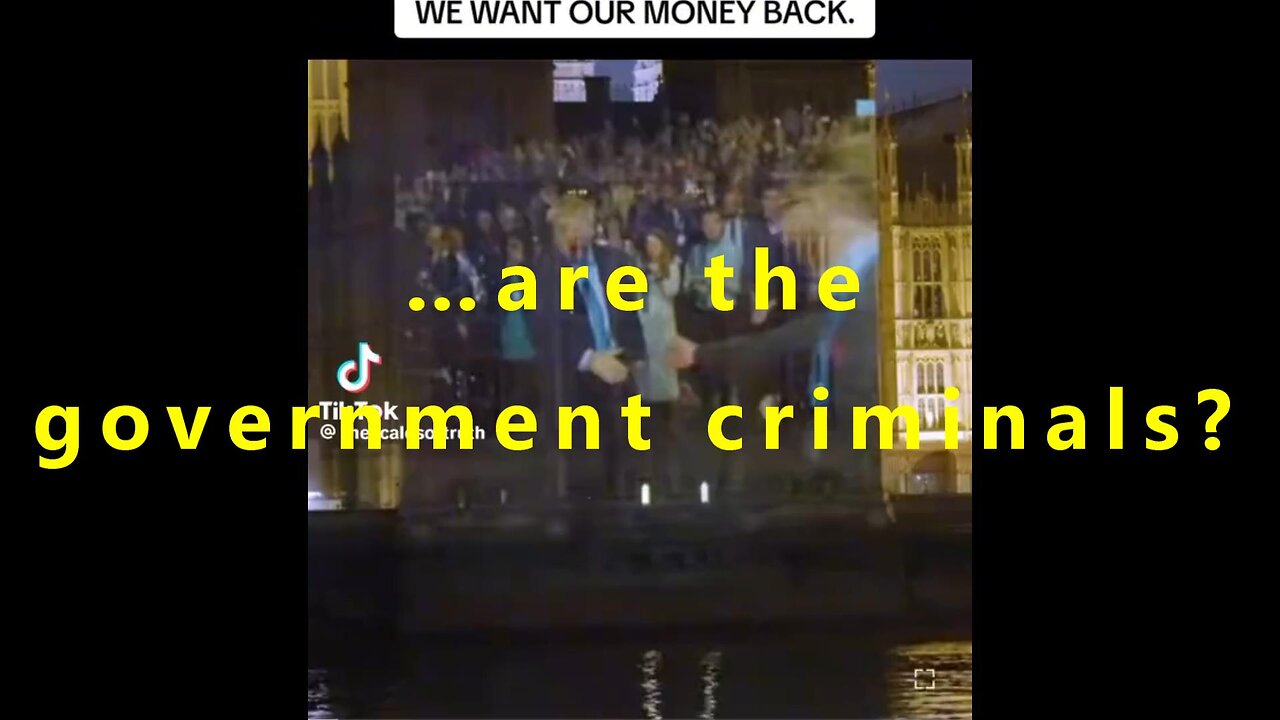 …are the government criminals?