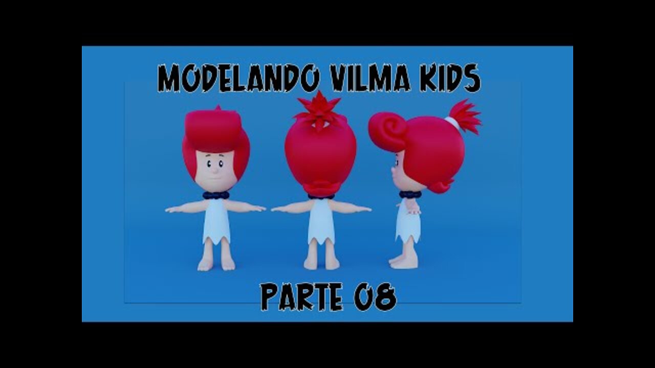 Blender Tutorial - Modeling Wilma Kids - Part 08