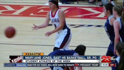 Female Athlete of the Week: MaryJane Jones