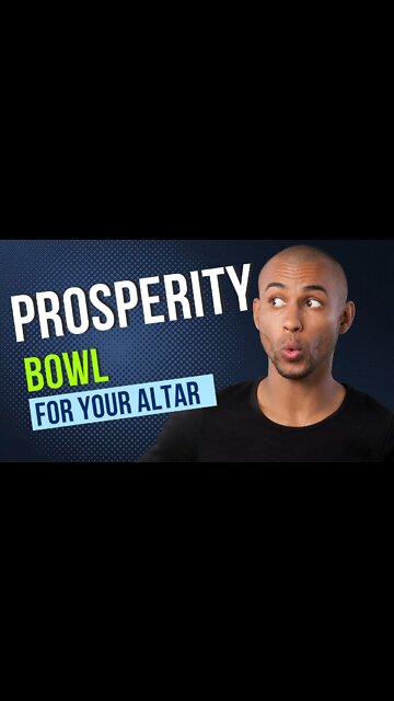 Prosperity Bowl for your Altar #shorts