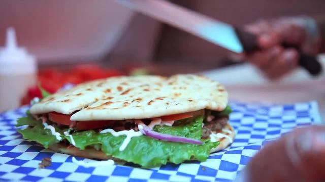 At The Table: 7-inch Pita Burger