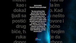 Poruka Svemira 29.10.2022. 💙 ATMA