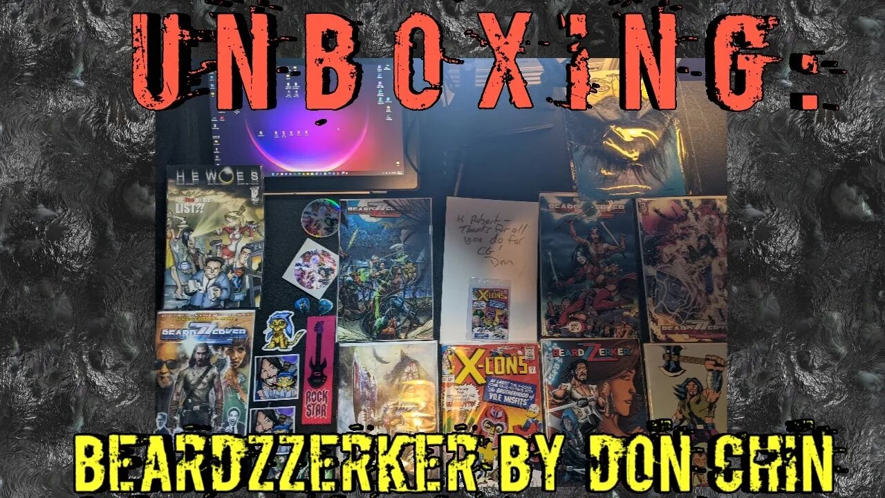 Unboxing: Beardzzerker by Don Chin & Parody Press