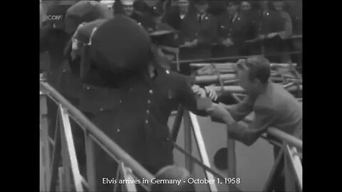 Elvis "interview"; October 1, 1958 Bremerhaven, Germany