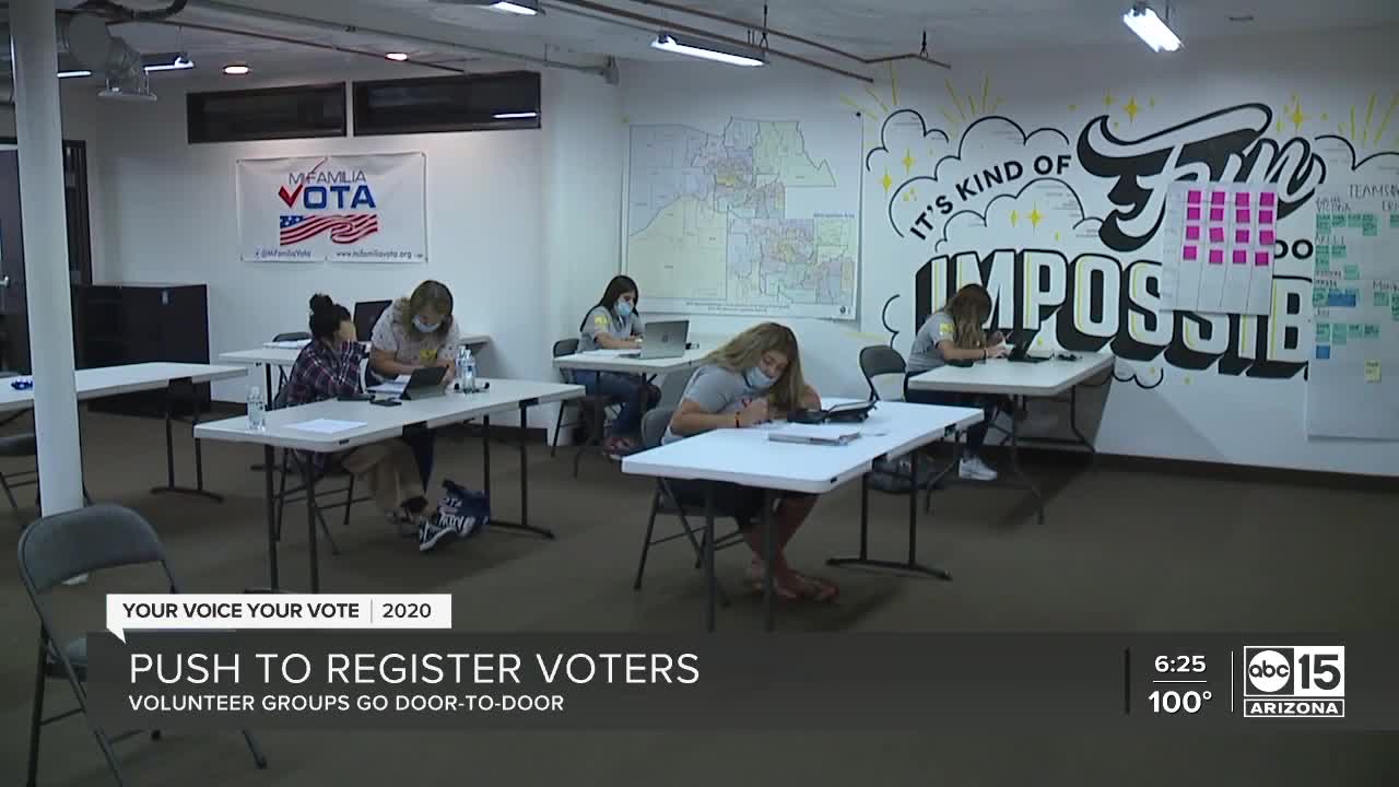 Push to register voters in Arizona