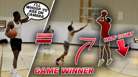 Trash Talker Wanted To "WHOOP MY A**"... So I Called GAME!
