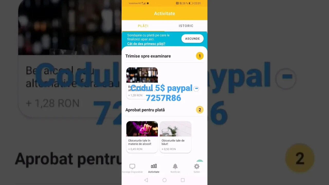 Earn 5 $-paypal cod bonus - 7257R86 #youtube http://onelink.to/streetbees