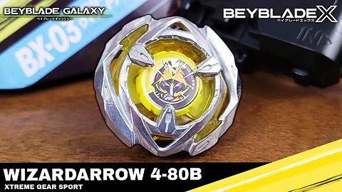 Análise BX-03 WIZARDARROW 4-80B - Beyblade X ベイブレードX