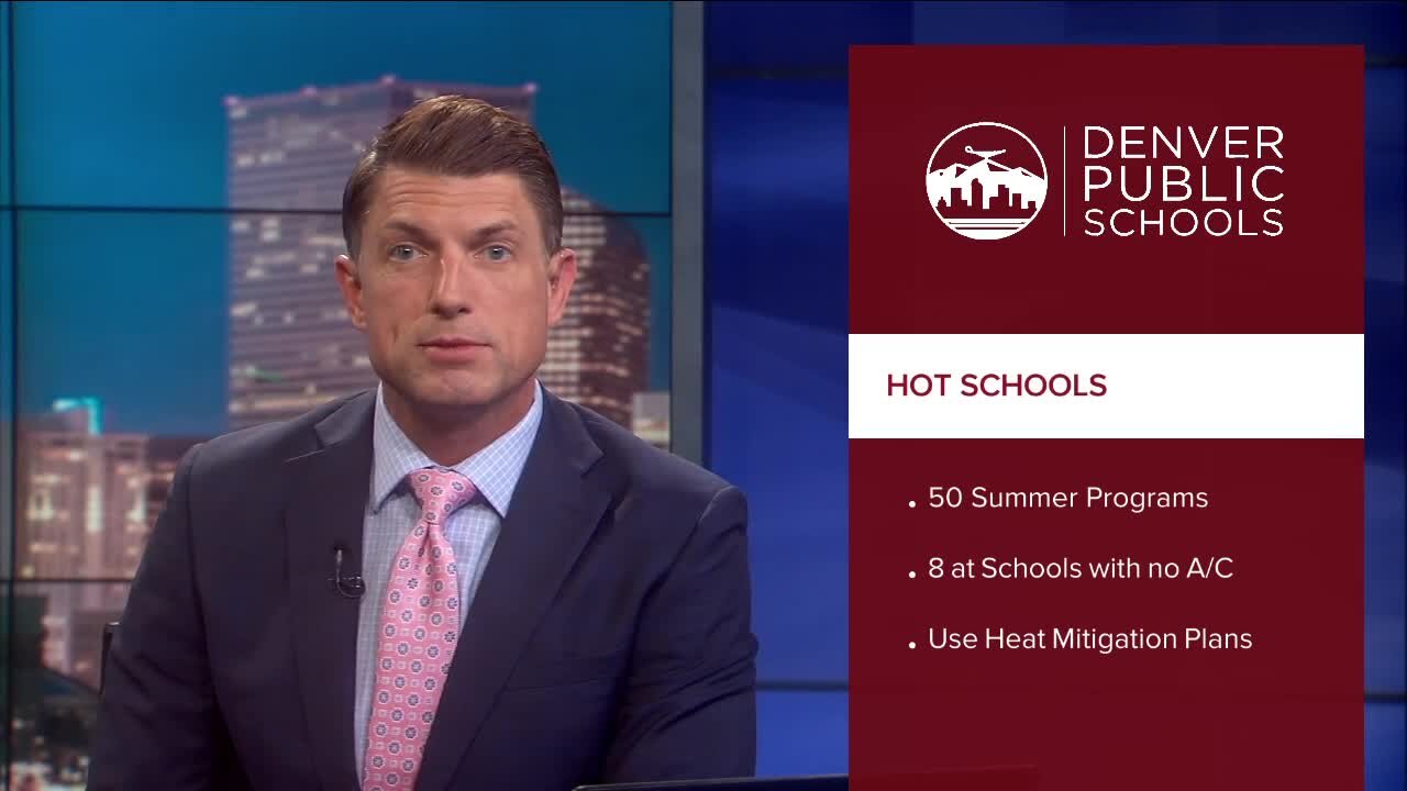 DPS has 8 summer programs in schools with no A/C