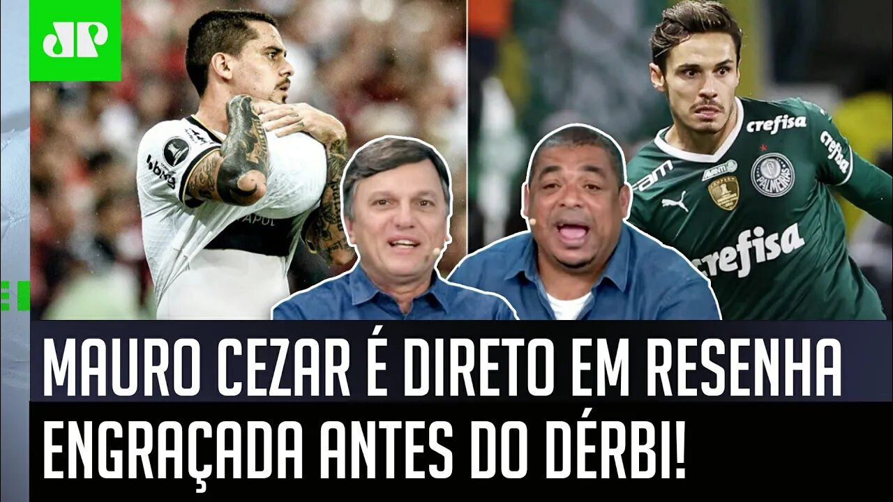 "ISSO É PATÉTICO!" Mauro Cezar É DIRETO em RESENHA ENGRAÇADA antes de Corinthians x Palmeiras!