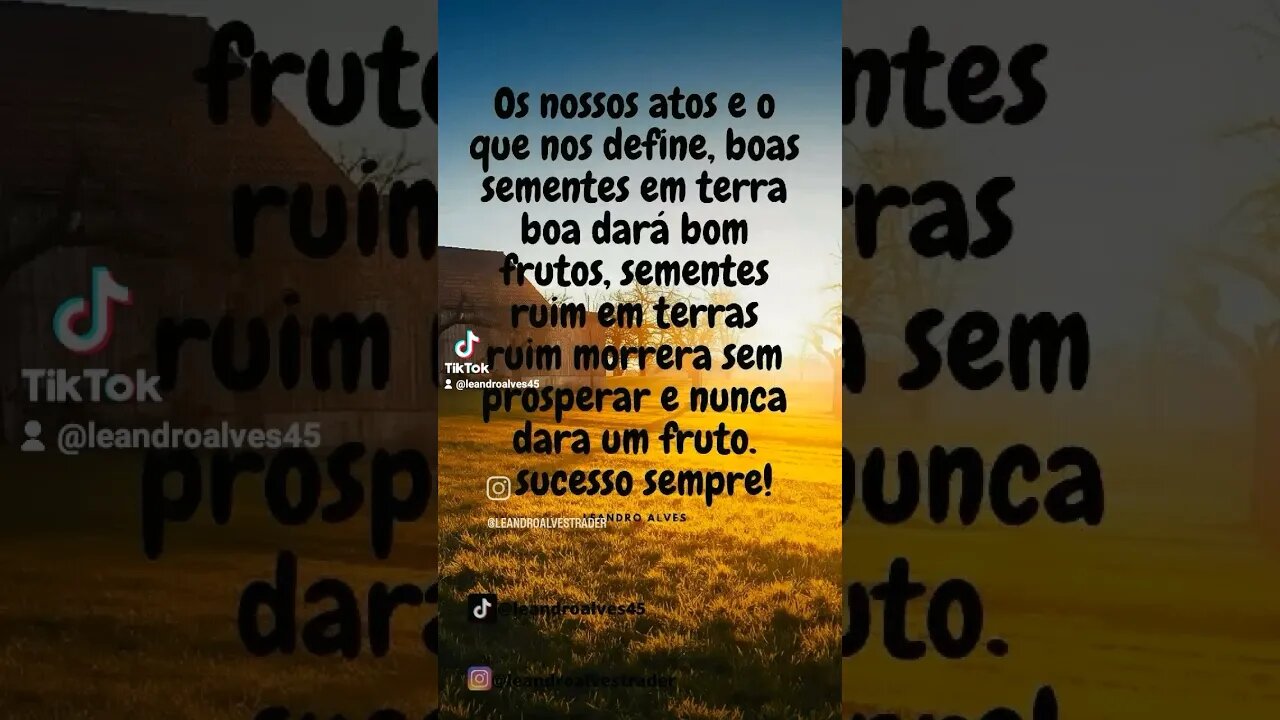Atos que nos define.