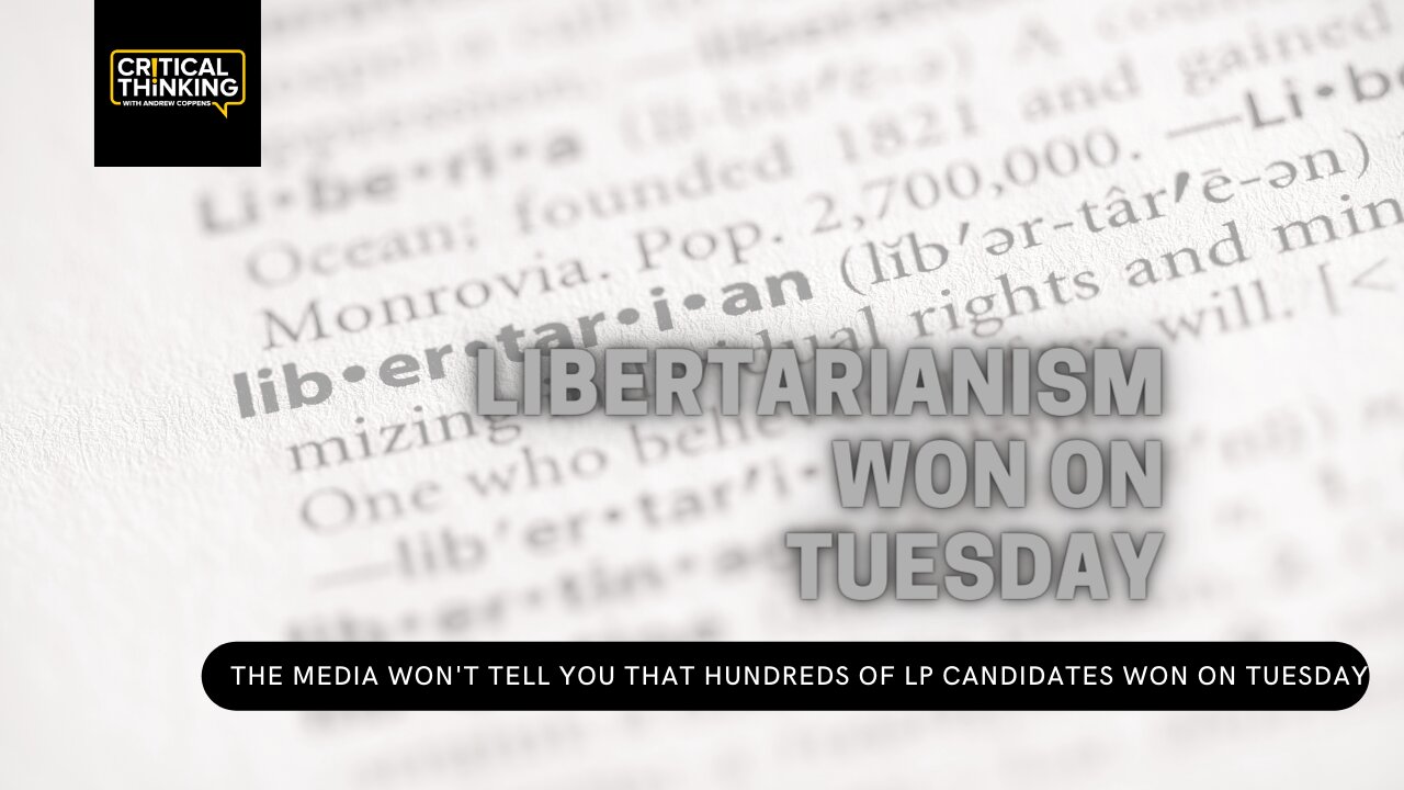 Libertarianism Won on Tuesday | 11/04/21