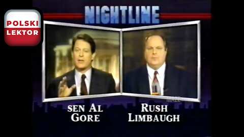 1992 | Al Gore i Rush Limbaugh dyskutują na temat zmian klimatycznych | Polski lektor