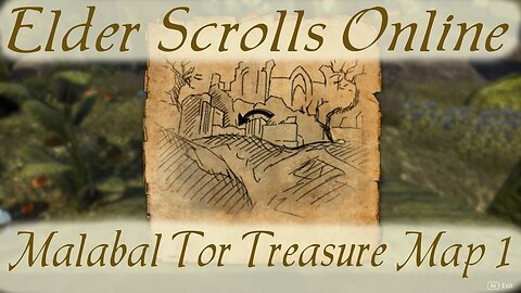Malabal Tor Treasure Map 1 [Elder Scrolls Online]