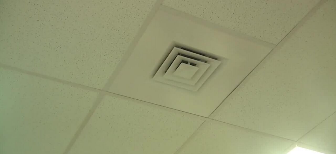 Schools install new air flow technology to help prevent the spread of COVID