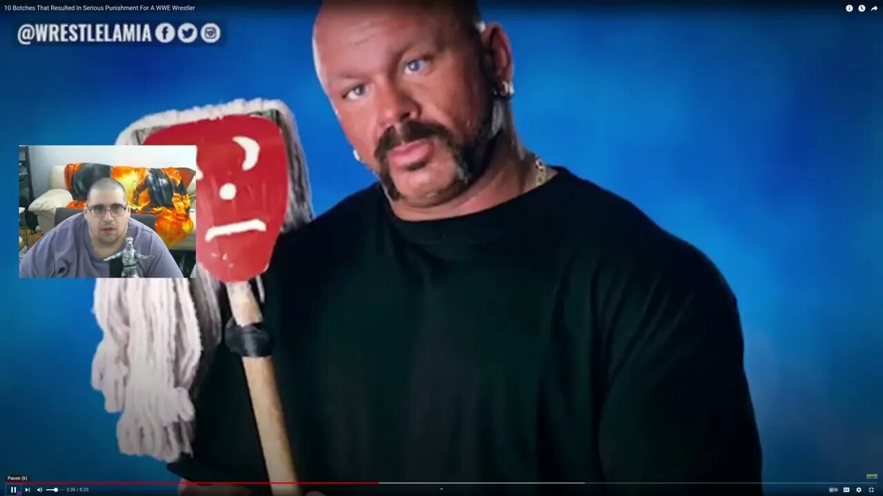 Reaction to Wrestlelamia 10 Botches that Resulted in Serious Punishment for a WWE Wrester. WR 0009