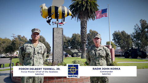 NAVFAC 2021 Seabee and CEC Birthday