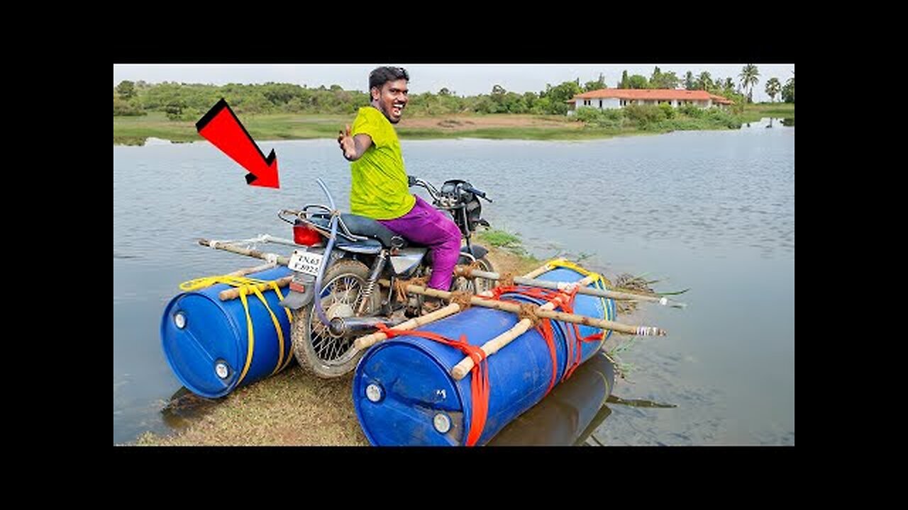 Modified Bike Vs Water, Will Bike Survive?