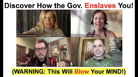 Discover How the Gov. Enslaves You AND What To Do About It!