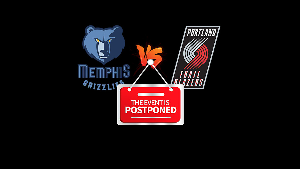 NBA postpones Grizzlies-Blazers game #short