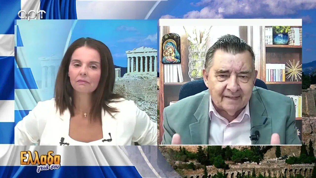 Η πρώτη μετά τις διακοπές εκπομπή του Προέδρου Γ.Καρατζαφέρη για τις υποκλοπές (ΑΡΤ, 29/8/2022)