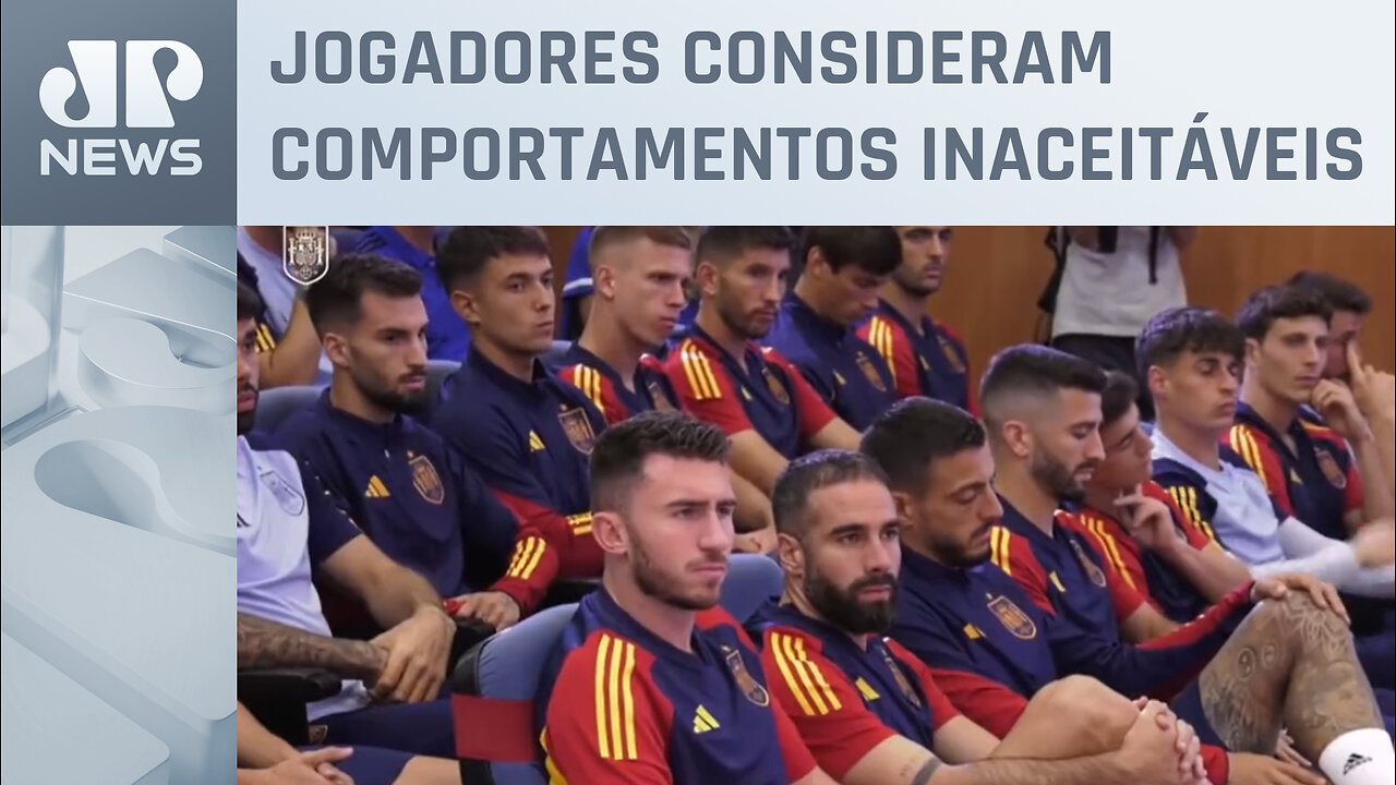 Caso Rubiales: seleção masculina da Espanha se manifesta contra o dirigente